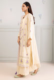 Zellbury Summer Embroidered Lawn Unstitched 3Pc Suit WUS25E30345