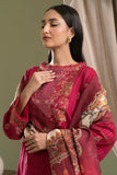 Zellbury Summer Embroidered Lawn Unstitched 3Pc Suit WUS25E30346
