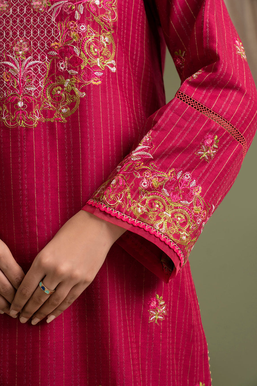 Zellbury Summer Embroidered Lawn Unstitched 3Pc Suit WUS25E30346