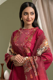 Zellbury Summer Embroidered Lawn Unstitched 3Pc Suit WUS25E30346