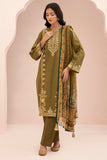 Zellbury Summer Embroidered Lawn Unstitched 3Pc Suit WUS25E30347