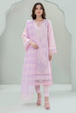 Zellbury Summer Embroidered Lawn Unstitched 3Pc Suit WUS25E30350