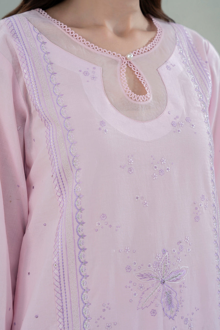 Zellbury Summer Embroidered Lawn Unstitched 3Pc Suit WUS25E30350