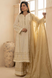 Zellbury Embroidered Lawn Unstitched 3Pc Suit WUS25E30351