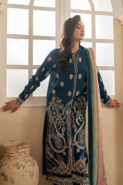 Zellbury Embroidered Lawn Unstitched 3Pc Suit WUS25E30353