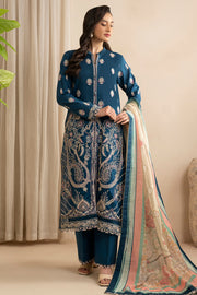 Zellbury Embroidered Lawn Unstitched 3Pc Suit WUS25E30353