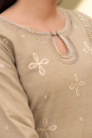 Zellbury Embroidered Lawn Unstitched 3Pc Suit WUS25E30355