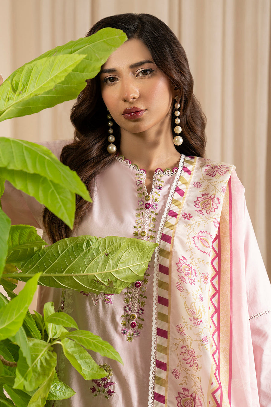 Zellbury Embroidered Lawn Unstitched 3Pc Suit WUS25E30357