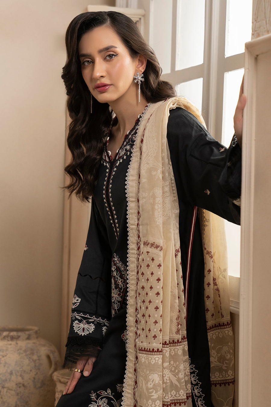 Zellbury Summer Embroidered Lawn Unstitched 3Pc Suit WUS25E30362