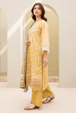 Zellbury Summer Embroidered Lawn Unstitched 3Pc Suit WUS25E30398