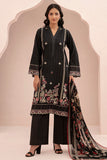 Zellbury Summer Embroidered Jacquard Unstitched 3Pc Suit WUS25E30402