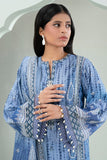 Zellbury Summer Embroidered Lawn Unstitched 3Pc Suit WUS25E30456