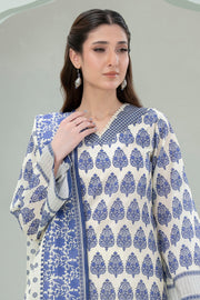 Zellbury Summer Embroidered Lawn Unstitched 3Pc Suit WUS25E30461