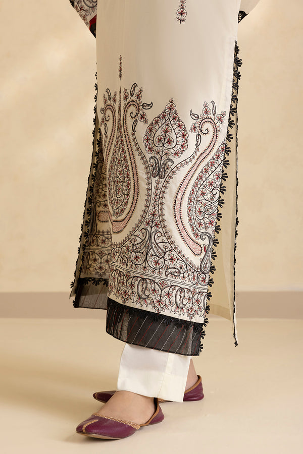 Zellbury Summer Embroidered Lawn Unstitched 3Pc Suit WUS25E30470