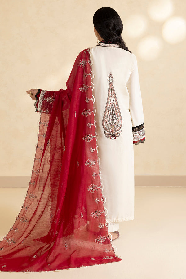 Zellbury Summer Embroidered Lawn Unstitched 3Pc Suit WUS25E30470