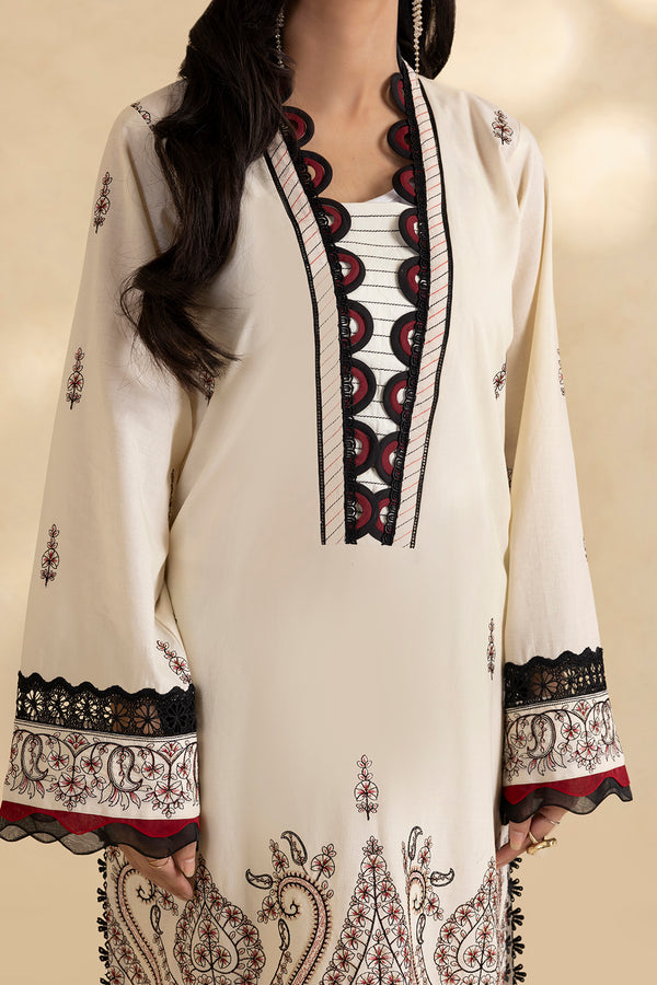Zellbury Summer Embroidered Lawn Unstitched 3Pc Suit WUS25E30470