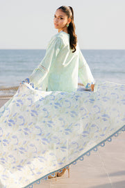 Zellbury Chikankari Embroidered Lawn Unstitched 3Pc Suit WUS25E30529