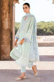 Zellbury Chikankari Embroidered Lawn Unstitched 3Pc Suit WUS25E30529