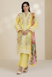 Zellbury Embroidered Lawn Unstitched 3Pc Suit WUS25E30534