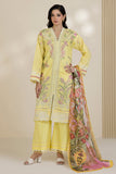 Zellbury Embroidered Lawn Unstitched 3Pc Suit WUS25E30534