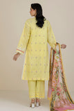 Zellbury Embroidered Lawn Unstitched 3Pc Suit WUS25E30534