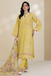 Zellbury Summer Embroidered Lawn Unstitched 3Pc Suit WUS25E30599