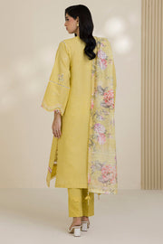Zellbury Summer Embroidered Lawn Unstitched 3Pc Suit WUS25E30599