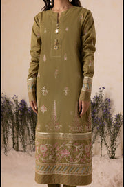 Zellbury Summer Embroidered Cambric Unstitched 3Pc Suit WUS25E30604
