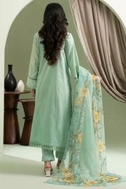 Zellbury Summer Embroidered Cambric Unstitched 3Pc Suit WUS25E30605