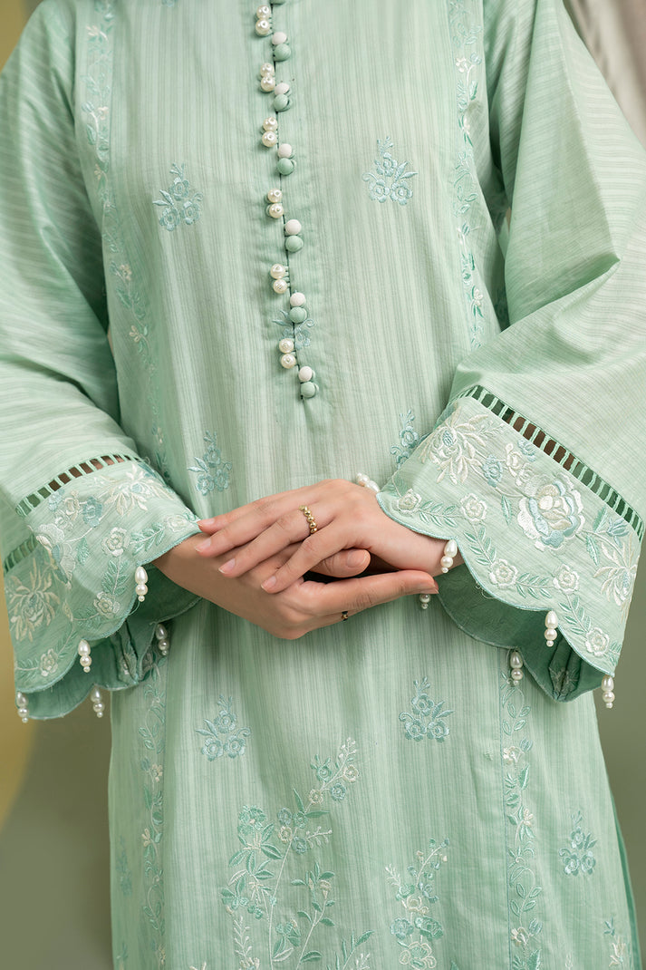 Zellbury Summer Embroidered Cambric Unstitched 3Pc Suit WUS25E30605