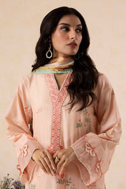 Zellbury Summer Embroidered Cambric Unstitched 3Pc Suit WUS25E30606