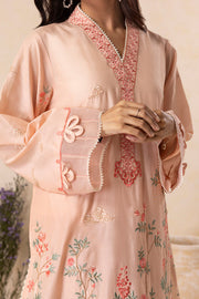 Zellbury Summer Embroidered Cambric Unstitched 3Pc Suit WUS25E30606