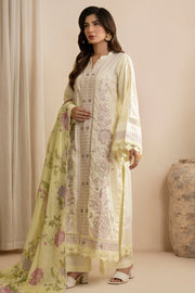 Zellbury Summer Embroidered Lawn Unstitched 3Pc Suit WUS25E30607