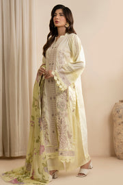 Zellbury Summer Embroidered Lawn Unstitched 3Pc Suit WUS25E30607