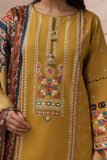 Zellbury Summer Embroidered Lawn Unstitched 3Pc Suit WUS25E30616