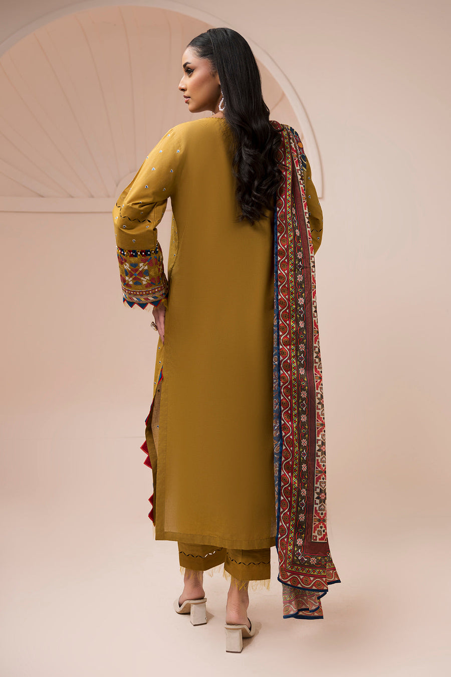 Zellbury Summer Embroidered Lawn Unstitched 3Pc Suit WUS25E30616