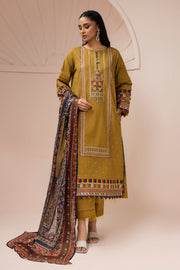 Zellbury Summer Embroidered Lawn Unstitched 3Pc Suit WUS25E30616
