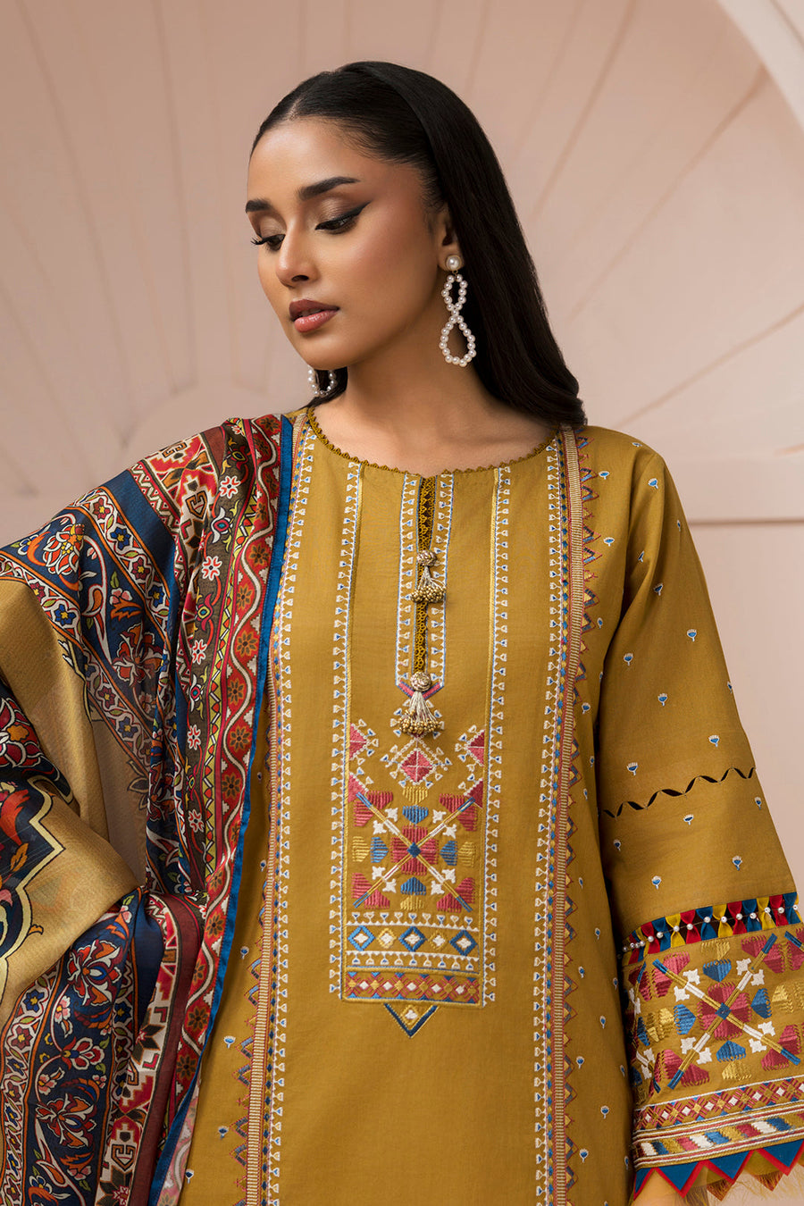Zellbury Summer Embroidered Lawn Unstitched 3Pc Suit WUS25E30616