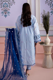 Zellbury Summer Embroidered Lawn Unstitched 3Pc Suit WUS25E30618