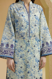 Zellbury Summer Embroidered Lawn Unstitched 3Pc Suit WUS25E30677