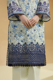Zellbury Summer Embroidered Lawn Unstitched 3Pc Suit WUS25E30677
