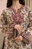 Zellbury Summer Embroidered Lawn Unstitched 3Pc Suit WUS25E30678