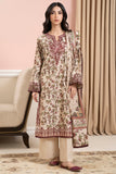 Zellbury Summer Embroidered Lawn Unstitched 3Pc Suit WUS25E30678