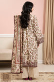 Zellbury Summer Embroidered Lawn Unstitched 3Pc Suit WUS25E30678