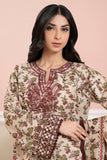 Zellbury Summer Embroidered Lawn Unstitched 3Pc Suit WUS25E30678