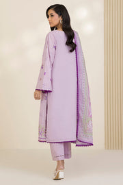 Zellbury Summer Embroidered Lawn Unstitched 3Pc Suit WUS25E30682