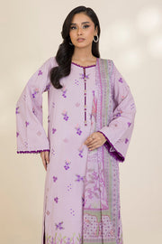 Zellbury Summer Embroidered Lawn Unstitched 3Pc Suit WUS25E30682