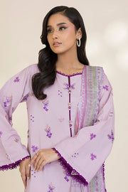 Zellbury Summer Embroidered Lawn Unstitched 3Pc Suit WUS25E30682