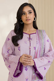 Zellbury Summer Embroidered Lawn Unstitched 3Pc Suit WUS25E30682