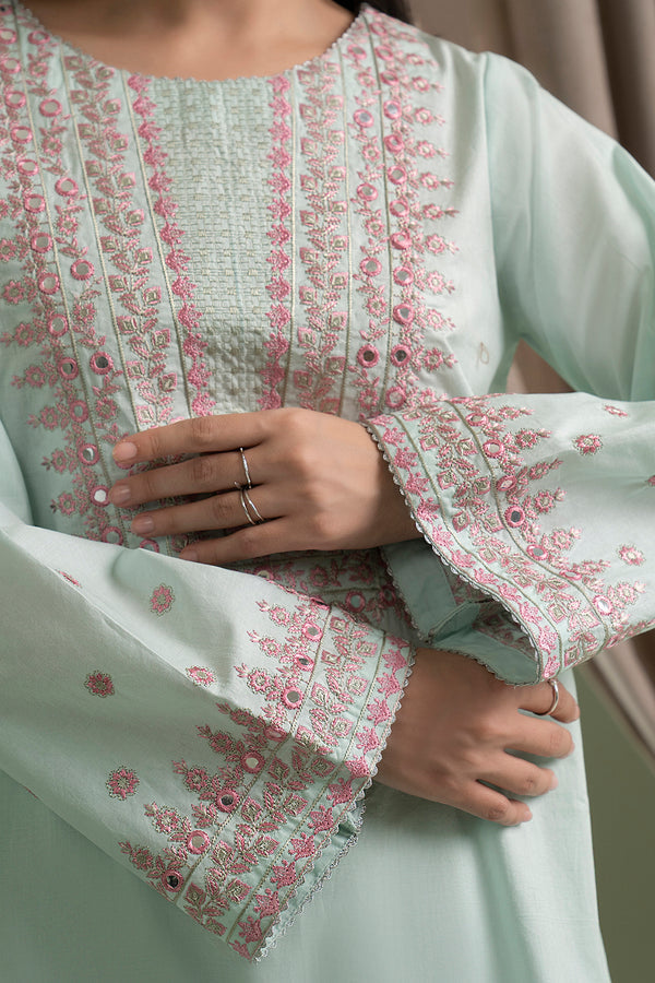 Zellbury Summer Embroidered Lawn Unstitched 3Pc Suit WUS25E30685